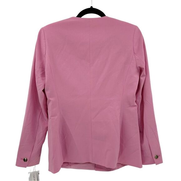 Bar III One-Button Rose Bloom Pink Jacket NWT Size Small - Picture 3 of 14
